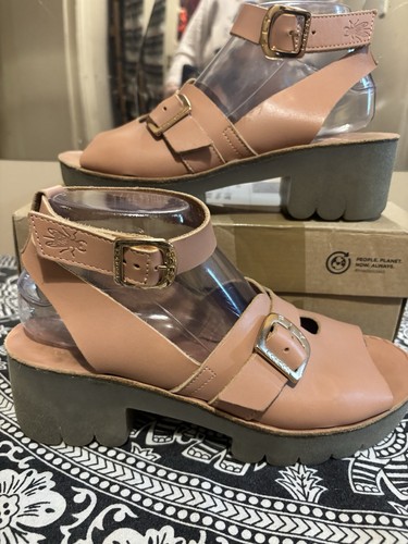 Fly london rose pink sandal - fly,