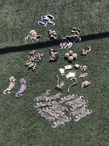 Assortment brass castors - assortment,