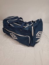 Vintage Retro Umbro Pro Training Sports Kit Bag Holdall Large Cricket Football