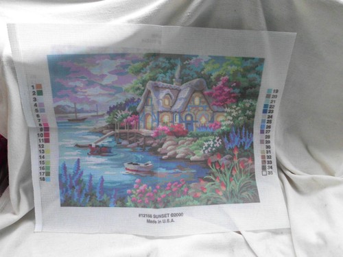Thomas kinkade sunset - kinkade,