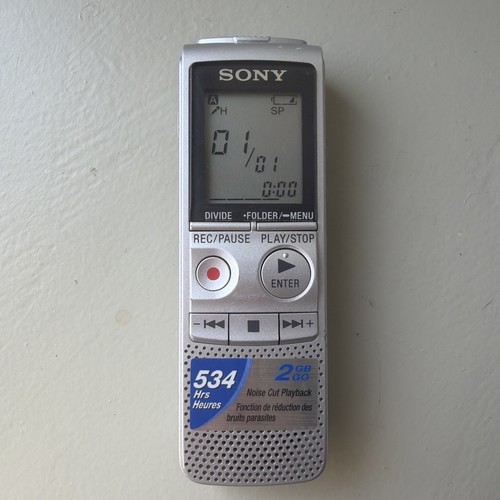Sony icd bx800 portable - icd-bx800, voice