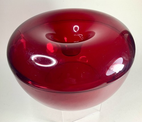 Guzzini red plastic biscotto - guzzini,