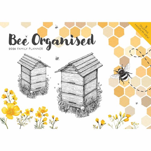 Bee organised family - bee, a4
