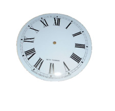 New Seth Thomas Clock Dial Face paper card 124mm Minute Track Roman GLOSS white