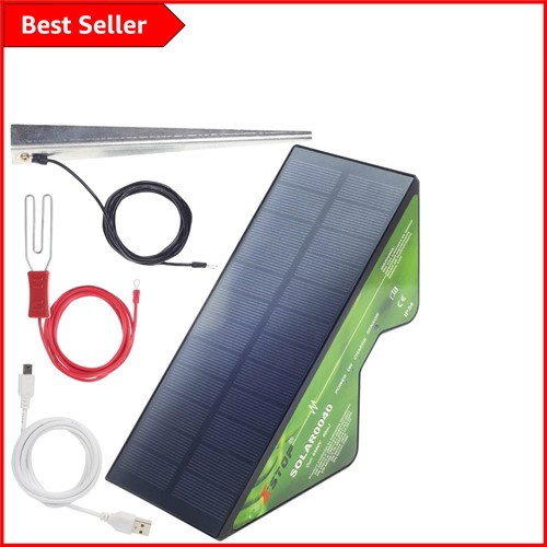 Robust solar electric - electric, fence