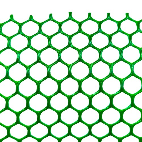 Green plastic mesh net roll - green,