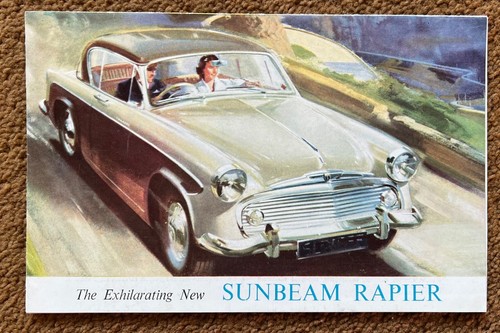 Sunbeam rapier sales brochure - sunbeam,