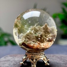 23G Natural Beautiful Higher Quality Garden Quartz Crystal Sphere Restoration