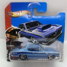 Hot Wheels ’68 HEMI Barracuda Blue Mopar HW Showroom 2012 87/247 Plymouth