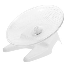  Hamster Flying Saucer: Silent Running Exercise Wheel With Stand Indoor Spinner