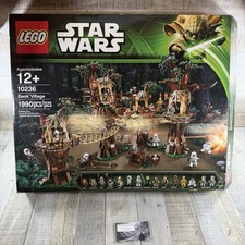 LEGO Star Wars: Ewok Village (10236) Retired, New Open Box Sealed Bags Read