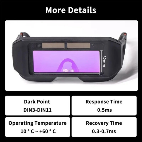 Auto darkening welding mask - darkening,