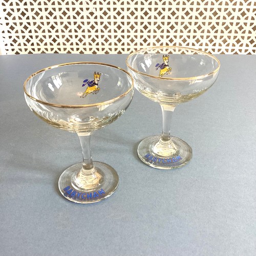Vintage babycham glasses - vintage,