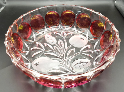 Vintage hofbauer glass bowl - glass,