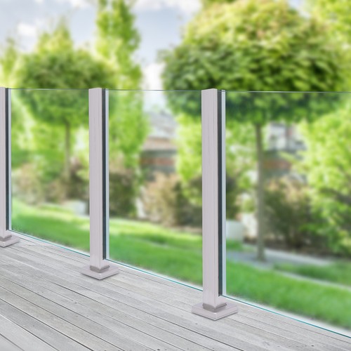 Glass railing mid - railing, post,304
