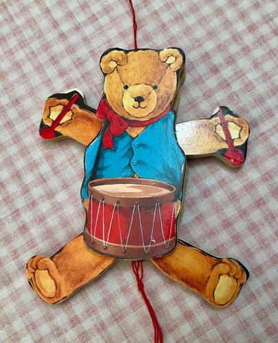 Vintage wooden jumping jack - vintage,
