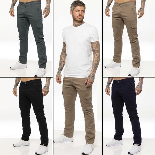 Enzo cargo combat trousers - enzo,