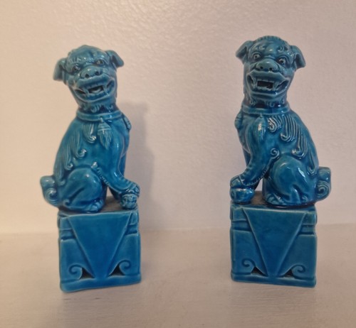 Pair vintage ceramic - pair, of