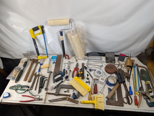 Used hand tools - hand, bundle