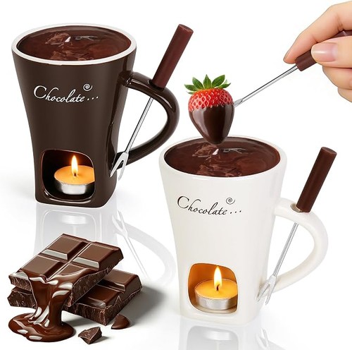 Chocolate fondue - chocolate,
