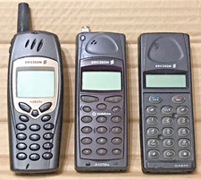 3 x Vintage Ericsson Mobile