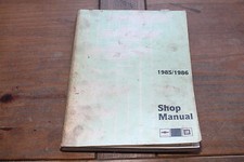 1985-1986 Nova Chevrolet Chevy