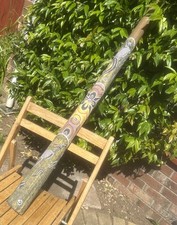 Vtg didgeridoo 133cm In Length Dot Painted