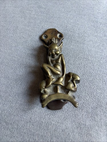 Vintage pixie door - vintage, knocker