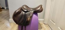 17" Fairfax Andrew Hoy XC FAH Monoflap Saddle Brown MW Adjustable