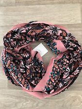 BNWT SEASALT MALLOW BLOOM BORDER CIRCLE SCARF