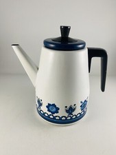 Vintage Retro Enamel Coffee