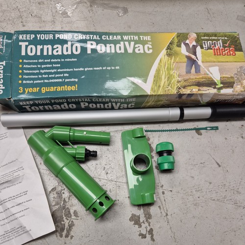 Boxed unused tornado - tornado, pondvac
