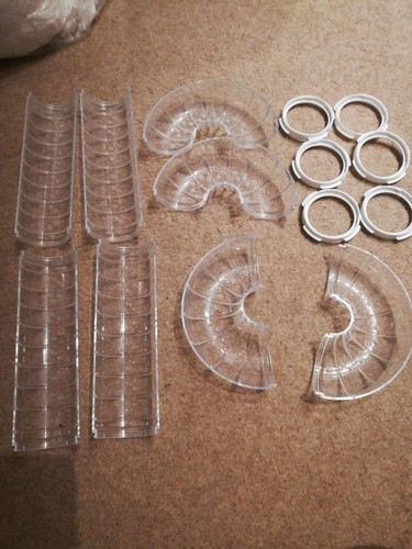 Used set plastic hamster - set,