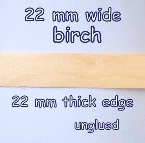 Thick edging unglued - mm,