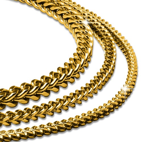 King chain necklace curb - king,