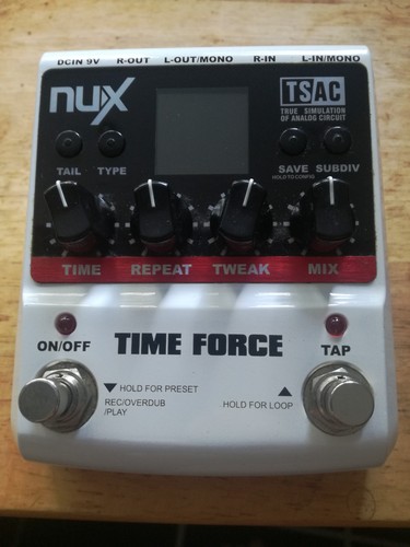 Nux time force digital delay - digital,