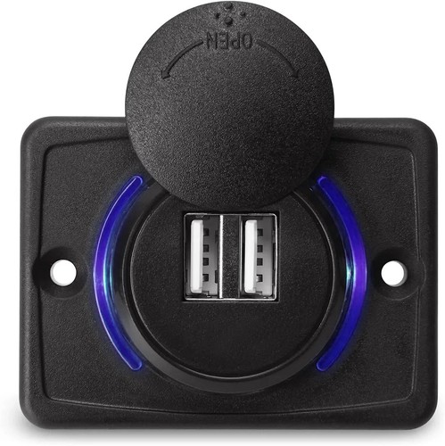 12v dual usb fast charger - usb,