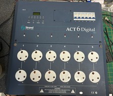 Strand lighting Act 6 Digital Dimmer - Wall mounted.  Please read description
