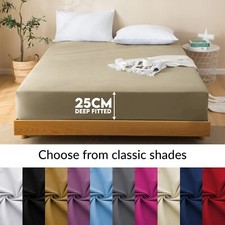 Extra Deep 25CM Fitted Sheet