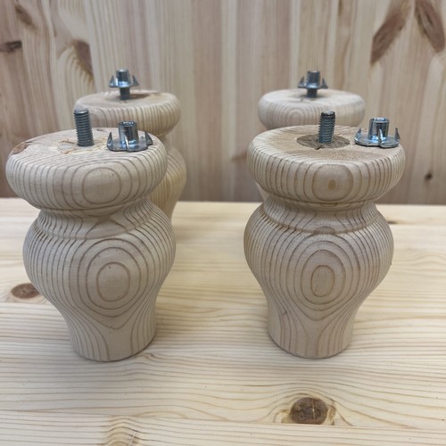 Pack wooden pine wood - 4,