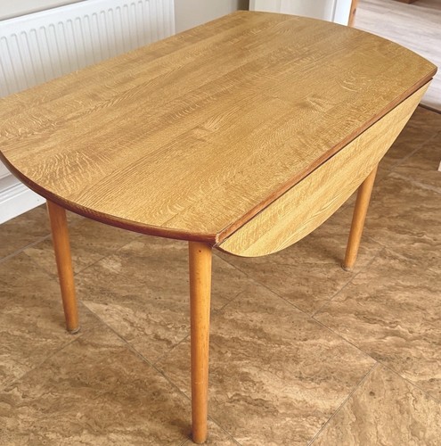60s dinette drop leaf table - dinette,
