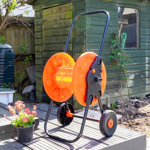 Large capacity wheeled hose - capacity,