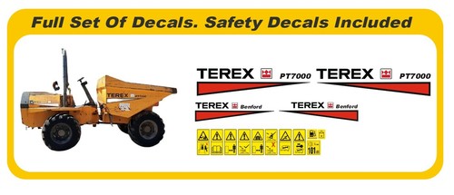 Terex benford 7000 - terex, dumper