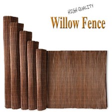 Natural Willow Cane Fence