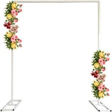 3x3m/10x10ft  Wedding Backdrop Stand Pipe Stage Flower Rack Arch Iron Party Door