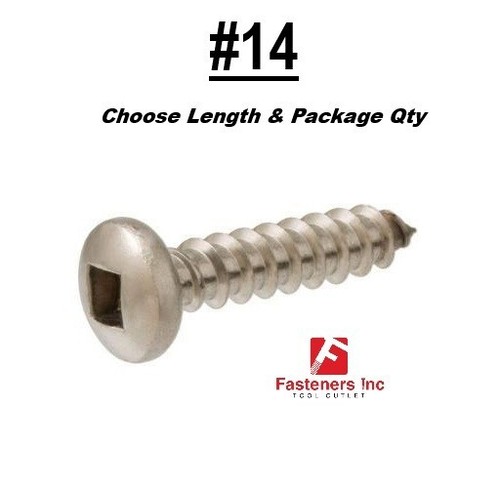 Sheet metal screws - #14,