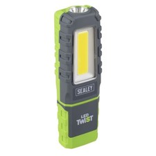 Sealey LED Twist Rechargeable Inspection Light 5W COB & 1W SMD LED601G