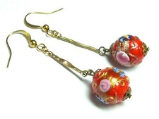 Art Deco Venetian red wedding