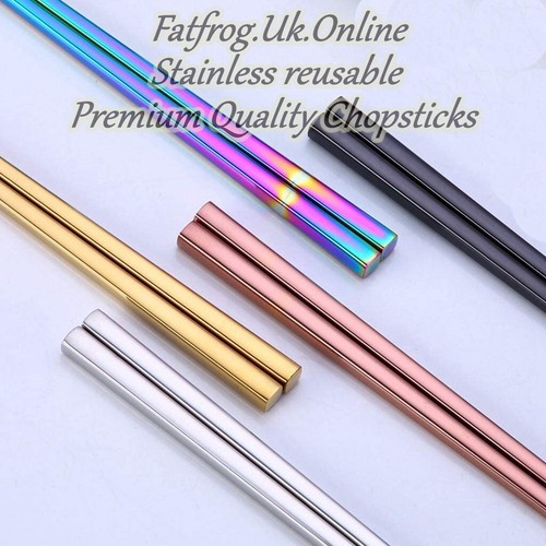 Reusable chopsticks metal - reusable,