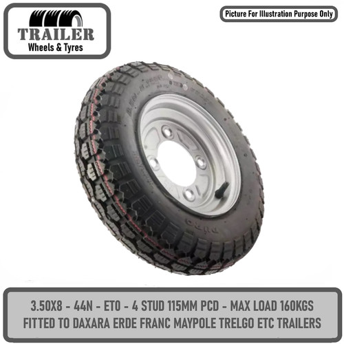 Trailer wheel rim tyre - wheel,